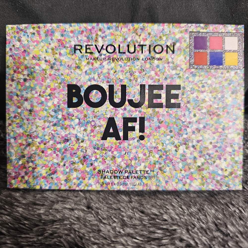 5 For $35!! - Revolution Boujee AF! Shadow Palette